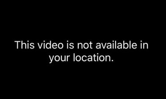 This video is not available in your location