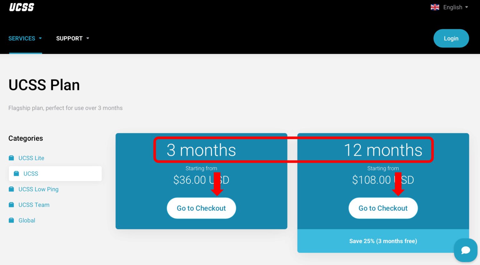How to make an account of UCSS